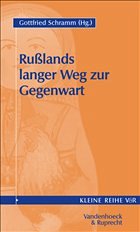 Rußlands langer Weg zur Gegenwart - Schramm, Gottfried (Hrsg.)
