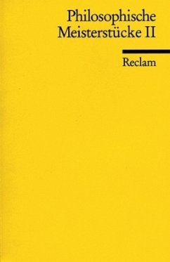 Cover Philosophische Meisterstücke