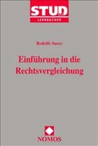 Einführung in die Rechtsvergleichung - Sacco, Rodolfo