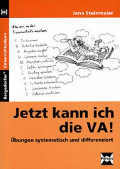 Cover Jetzt kann ich die VA! : Übungen systematisch und differenziert. Bergedorfer Unterrichtsideen