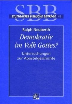 Demokratie im Volk Gottes - Neuberth, Ralph