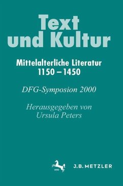 Text und Kultur - Peters, Ursula (Hrsg.)