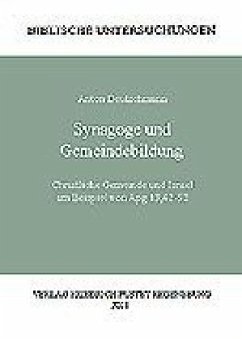 Synagoge und Gemeindebildung - Deutschmann, Anton