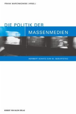 Cover Die Politik der Massenmedien