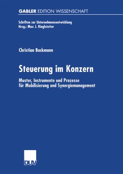 Steuerung im Konzern - Backmann, Christian