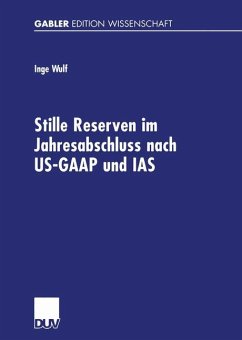 Stille Reserven im Jahresabschluss nach US-GAAP und IAS - Wulf, Inge