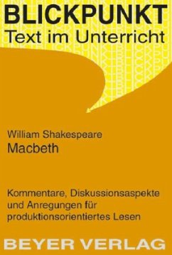 William Shakespeare 'Macbeth' - Poppe, Reiner