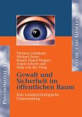 Gewalt und Sicherheit im öffentlichen Raum Gewalt und Sicherheit im öffentlichen Raum