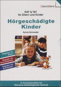 Hörgeschädigte Kinder, 3 Bde. - Schneider, Sylvia