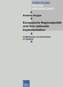 Europäische Regionalpolitik und ihre nationale Implementation - Hoppe, Andrea