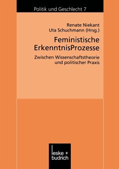 Feministische ErkenntnisProzesse - Niekant, Renate / Schuchmann, Uta (Hgg.)