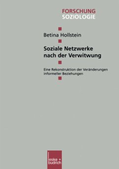 Soziale Netzwerke nach der Verwitwung - Hollstein, Betina