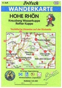 Fritsch Karte - Hohe Rhön
