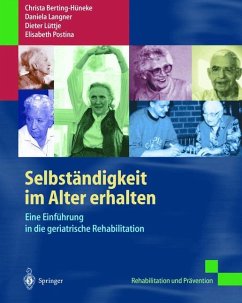 Selbständigkeit im Alter erhalten - Berting-Hüneke, Christa;Langner, Daniela;Lüttje, Dieter