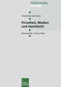 Privatheit, Medien und Geschlecht - Herrmann, Friederike