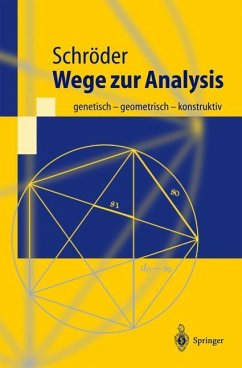Wege zur Analysis - Schröder, Herbert