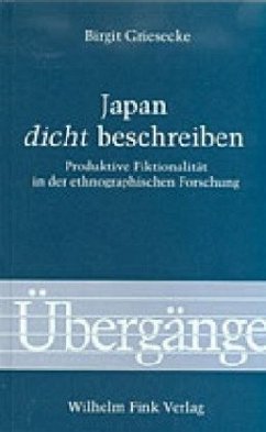 Japan dicht beschreiben - Griesecke, Birgit