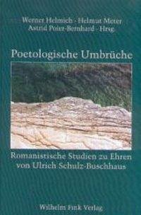 Poetologische Umbrüche - Helmich, Werner / Meter, Helmut / Poier-Bernhard, Astrid (Hgg.)