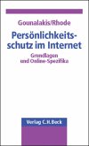 Persönlichkeitsschutz im Internet