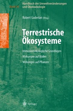 Handbuch der Umweltveränderungen und Ökotoxikologie - Guderian, Robert (Hrsg.)