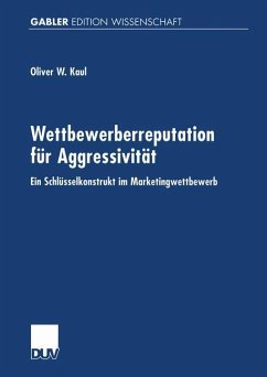 Wettbewerberreputation für Aggressivität - Kaul, Oliver W.
