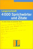 4.000 Sprichwörter und Zitate