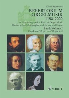 Orgel solo / Repertorium Orgelmusik 1150-2000 Bd.1 - Beckmann, Klaus