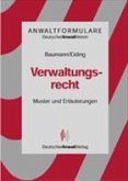 AnwaltFormulare Verwaltungsrecht, m. CD-ROM