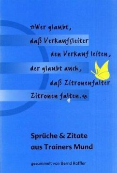 Cover Sprüche & Zitate aus Trainers Mund