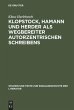 Klopstock, Hamann und Herder als... - Bild 1
