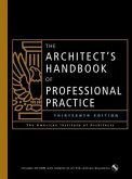 The Architect's Handbook of Professional Practice, w. CD-ROM
