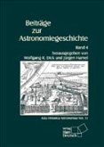 Beiträge zur Astronomiegeschichte Beiträge zur Astronomiegeschichte