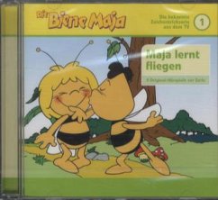 Cover Maja wird geboren; Maja lernt fliegen; Maja und die Libelle Schnuck; Maja bei den Ameisen / Die Biene Maja, Audio-CDs Folge.1