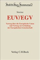 EUV/EGV - Streinz, Rudolf (Hrsg.)
