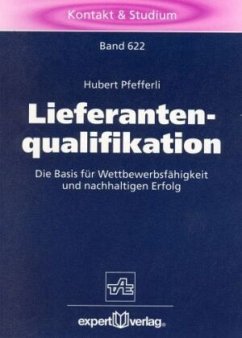 Lieferantenqualifikation - Pfefferli, Hubert
