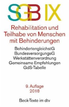 SGB IX, Rehabilitation und Teilhabe behinderter Menschen - Einleitung von Fuchs, Harry