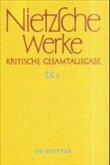 Bd. 1. Notizheft N VII 1. Bd. 2. Notizheft N VII 2. Bd. 3. Notizheft N VII 3. Notizheft N VII 4 / Friedrich Nietzsche: Nietzsche Werke. Abteilung 9: Der handschriftliche Nachlaß ab Frühjahr 1885 in differenzierter Tran Abt.9, Band 1