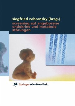 Screening auf angeborene endokrine und metabole Störungen - Zabransky, Siegfried (Hrsg.)