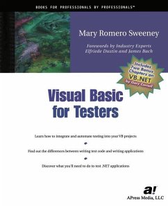 Visual Basic for Testers - Sweeney, Joe