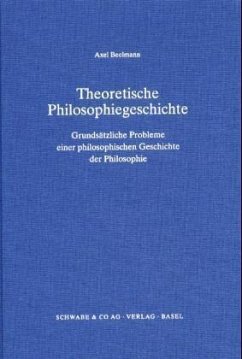 Theoretische Philosophiegeschichte - Beelmann, Axel