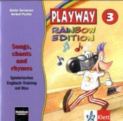 Cover 3. Klasse, Songs, chants and rhymes / Playway Rainbow Edition