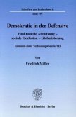 Demokratie in der Defensive.