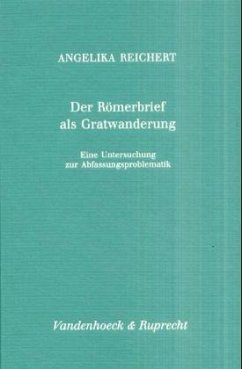 Cover Der Römerbrief als Gratwanderung