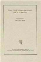 Über die Schwierigkeiten, (s)ich zu sagen - Wehle, Winfried (Hrsg.)