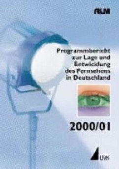 Cover Programmbericht zur Lage und Entwicklung des Fernsehens in Deutschland 2000/01