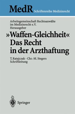 ¿Waffen-Gleichheit¿ - Arbeitsgemeinschaft, Rechtsanwälte (Hrsg.)