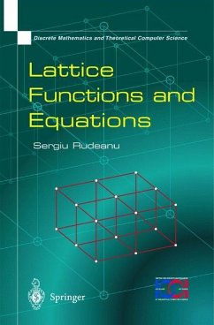 Lattice Functions and Equations - Rudeanu, Sergiu