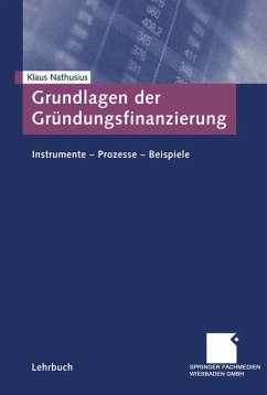 Grundlagen der Gründungsfinanzierung - Nathusius, Klaus