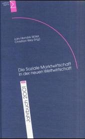 Cover Die Soziale Marktwirtschaft in der neuen Weltwirtschaft / WZB-Jahrbuch Jahrb.2001