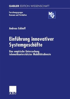 Einführung innovativer Systemgeschäfte - Eckhoff, Andreas